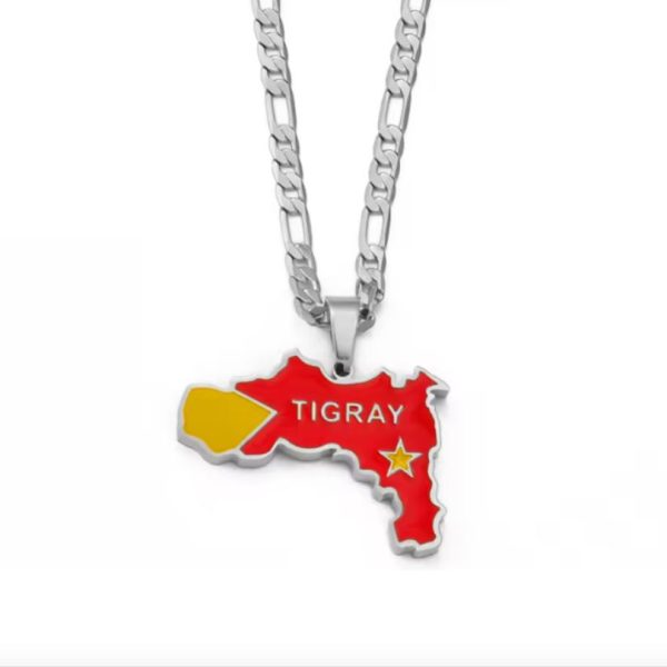 Tigray Map Pendant Necklace for Men & Women – Ethiopian Cultural Jewelry - Image 3